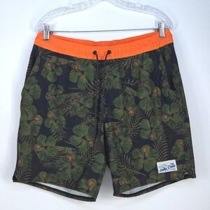 Salty Crew Island Days 18" Boardshorts Men Large Swim Trunks Floral Beach Shorts